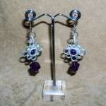 ORECCHINI CON AMETISTA
