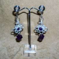 ORECCHINI CON AMETISTA