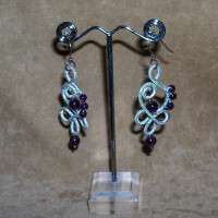 ORECCHINI CON AMETISTA