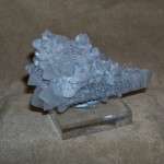 DRUSA DI QUARZO BITERMINATO CON PIRITE