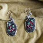 ORECCHINI IN PIETRA LAVICA