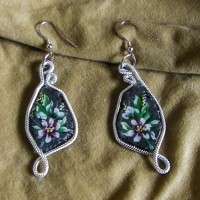 ORECCHINI IN PIETRA LAVICA