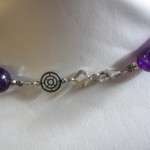 Collana con ametista