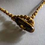 Collana con occhio di tigre