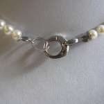 Collana con perle e giada