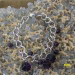 BRACCIALE MAGLIA CON AMETISTA