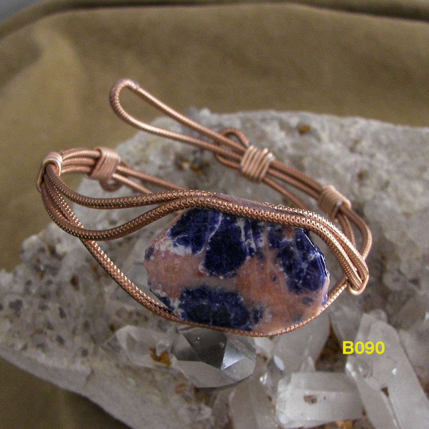 BRACCIALE CON SODALITE