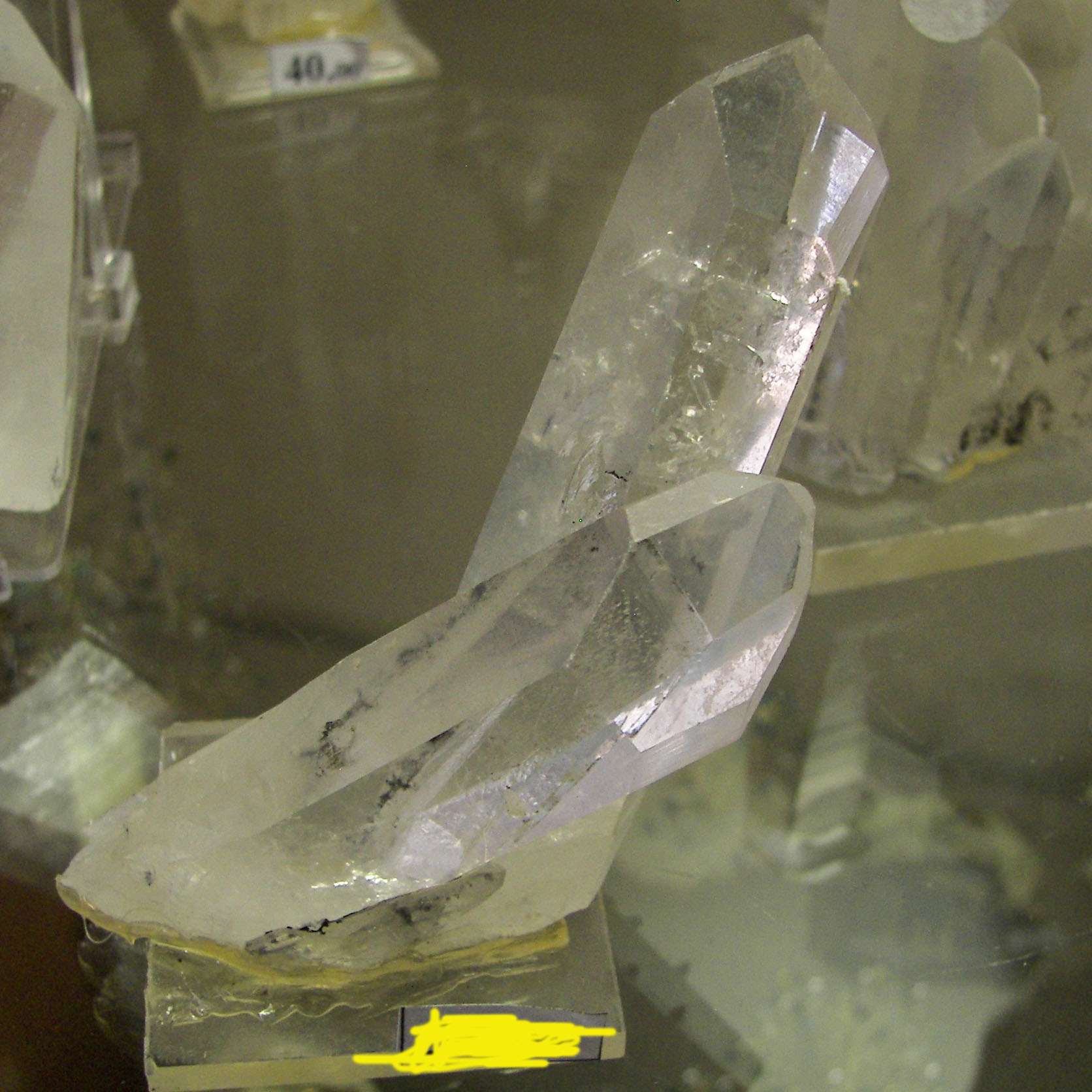 Quarzo Ialino Cristallo di Rocca Punta NATURALE Chakra