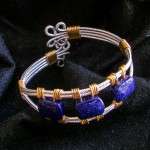 BRACCIALE CON LAPISLAZZULI