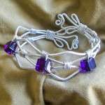 BRACCIALE CON AMETISTA