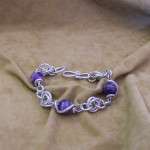 BRACCIALE CON AMETISTA