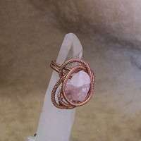ANELLO CON QUARZO ROSA