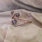 BRACCIALE CON QUARZO FUME'