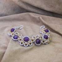 BRACCIALE CON AMETISTA