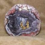 PRESEPE SU GEODE DI AMETISTA