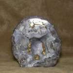 PRESEPE SU GEODE DI QUARZO