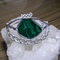 BRACCIALE CON MALACHITE