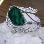 BRACCIALE CON MALACHITE