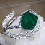 BRACCIALE CON MALACHITE