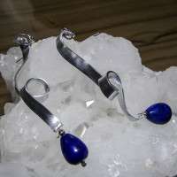 ORECCHINI CON LAPISLAZZULI