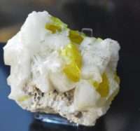 ARAGONITE CON ZOLFO CIANCIANA