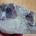 Fluorite viola con Quarzo