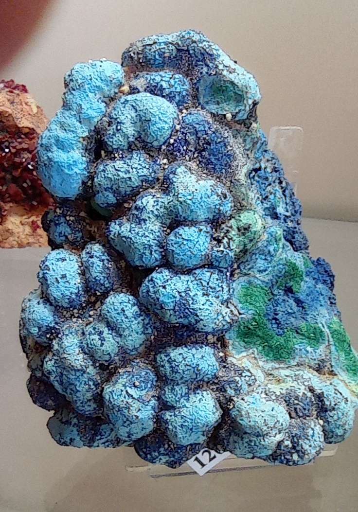 Azzurrite e Malachite Botroidale