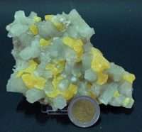 ARAGONITE VERDE con zolfo