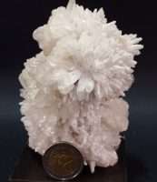 Quarzo ialino con calcite