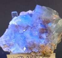 Fluorite verde con Barite di Termini Imerese