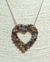 Cuore in Tormalina Multicolor