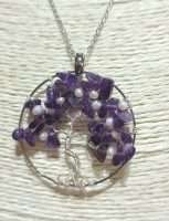 Ciondolo con Perle e Ametista