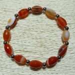 Bracciale in quarzo azzurro