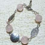 Bracciale in Quarzo Rosa