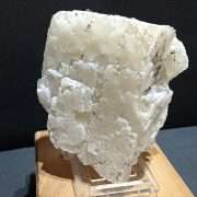 FLUORITE BIANCA CON PIRITE