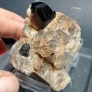 TORMALINA NERA SU QUARZO