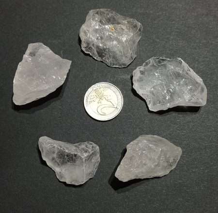 Quarzo ialino o Cristallo di rocca Grezzo