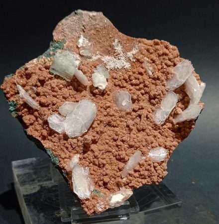 APOFILLITE VERDE CON STILBITE