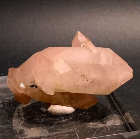 QUARZO EMATOIDE BITERMINATO