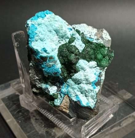 MALACHITE su CRISOCOLLA