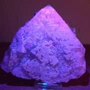 FLUORITE BIANCA con PIRITE