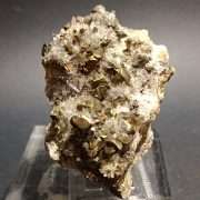 QUARZO IALINO con CALCOPIRITE