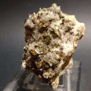 QUARZO IALINO con CALCOPIRITE