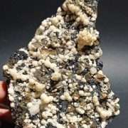 QUARZO IALINO CON BLENDA E CALCOPIRITE