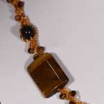 Collana con occhio di tigre