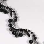 Collana con onice striato