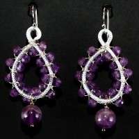Orecchini con ametista