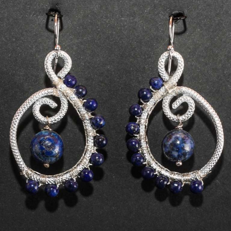 Orecchini con lapislazzuli