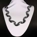 Collana con onice striato