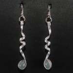 Orecchini con acquamarina